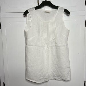 #8)  Laura bianchi 100% Linen sleeveless top excellent condition.